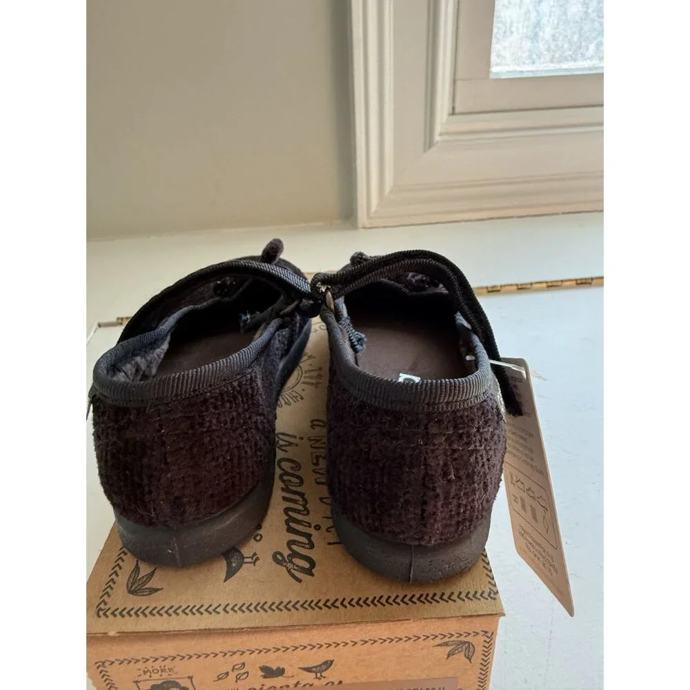 NWB Cienta Baby Girl Shoes Mary Janes Black Size EU 23 US 6.5 [jb]